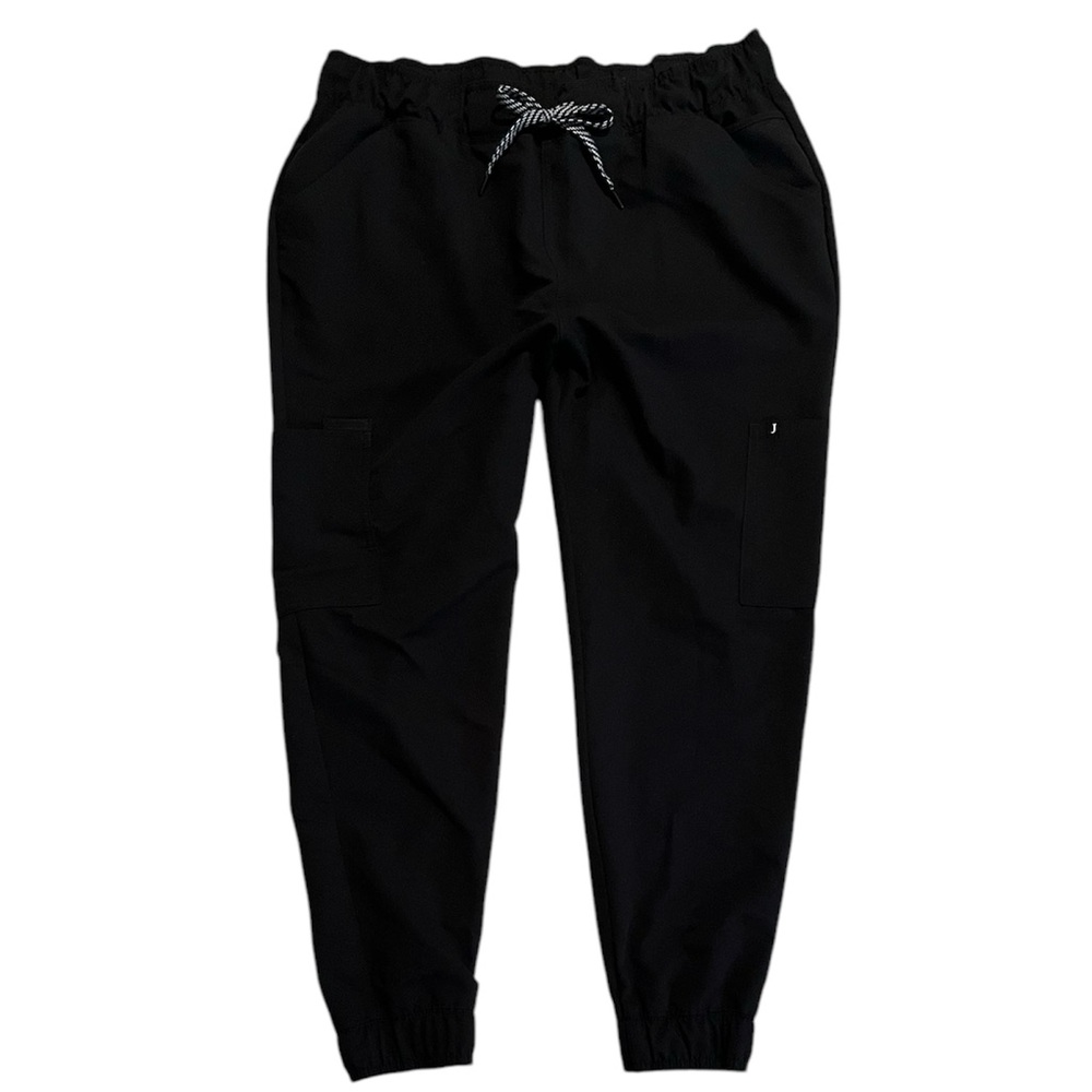 Jaanuu • Black Jogger Scrub Women's Pants - LP